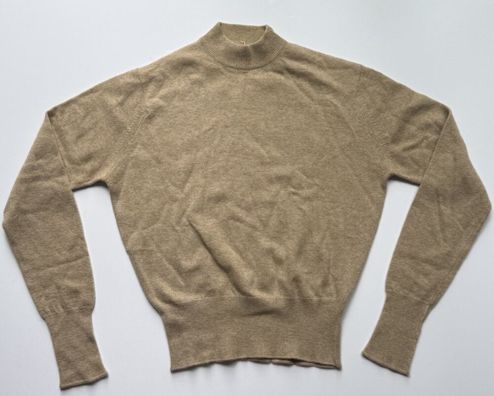 Vintage 1950's Pringle of Scotland CashmereKnit Sweater Sz 38 Hawick Bonwit NY
